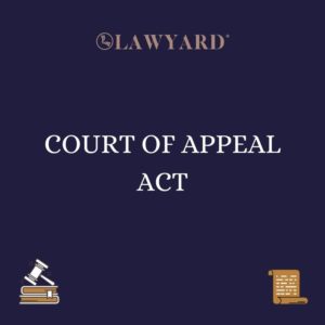 COURT OF APPEAL ACT