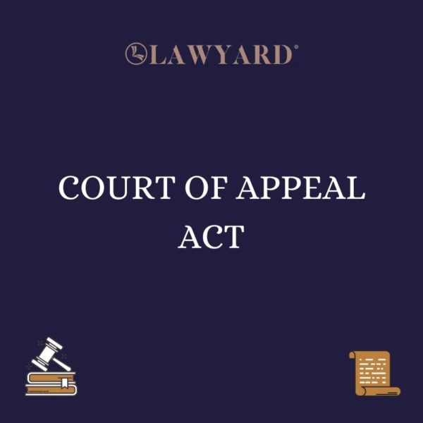COURT OF APPEAL ACT