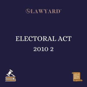 ELECTORAL ACT 2010