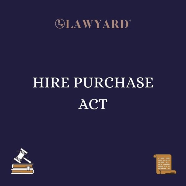 HIRE PURCHASE ACT