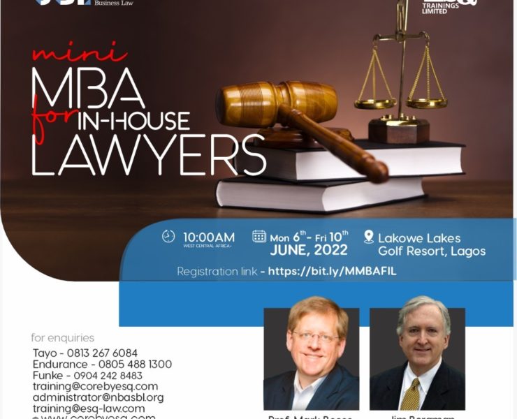 Mini-MBA, In-House Counsel, ESQ Trainings