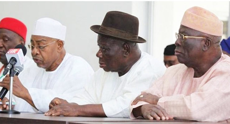 Southern and Middle Belt Leaders Forum, Southern and Middle Belt Leader