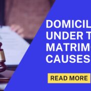 domicile, matrimonial causes