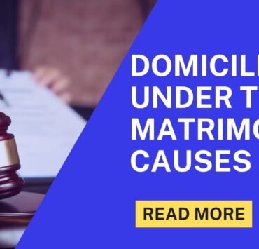 domicile, matrimonial causes