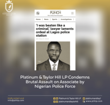 Platinum & Taylor Hill LP, Olamide Timothy Olaniyi