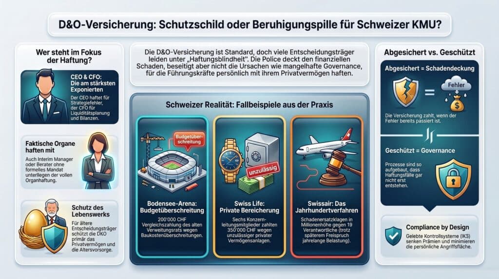 D&O Insurance for SMEs: Navigating the Liability Blind Spots Beyond Coverage - Switzerland