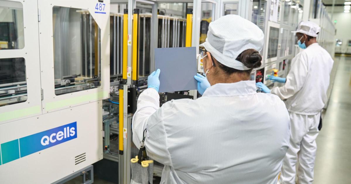 QCells' Georgia Facility Marks Pivotal Shift Towards US-Sourced Solar Panel Components, Impacting Supply Chain and Investment - Global